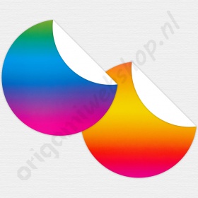 Origami Regenboogpapier Rond 15 cm