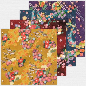 Origami Japanse Washi Kimono 15 x 15 cm