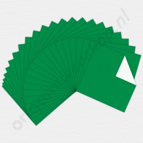 Origami Papier Groen 35 x 35 cm