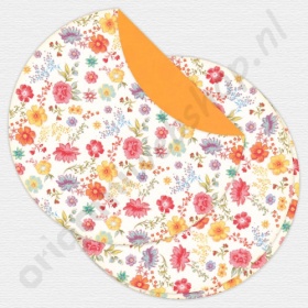 Origami Florentine Romance Oranje Rond 10 cm