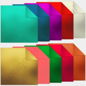 Origami Alu Folie Sterretjes 10 kleuren 15 x 15 cm