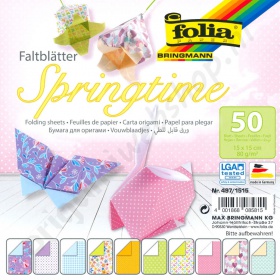 Origami Springtime 15 x 15 cm