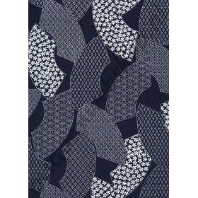Origami Japanse Washi Chiyogami Indigo Blauw Vel