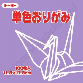 Origami Papier Lichtpaars 11,8 x 11,8 cm