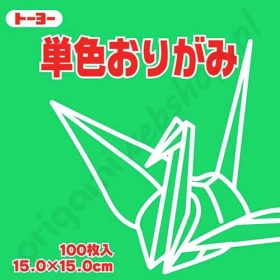 Origami Papier Mintgroen 15 x 15 cm