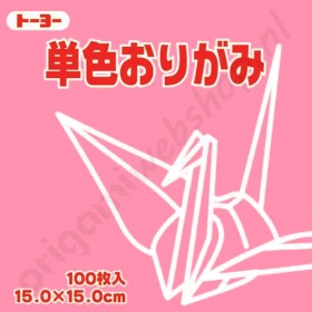 Origami Papier Roze 15 x 15 cm