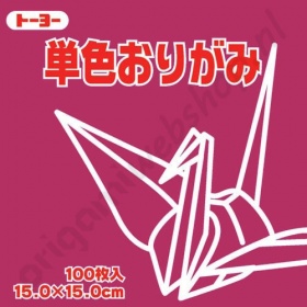 Origami Papier Heidepaars 15 x 15 cm