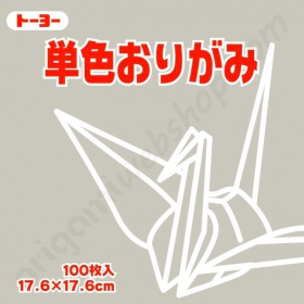 Origami Papier Lichtgrijs 17,6 x 17,6 cm