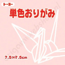 Origami Papier Kersenbloesem Roze 7,5 x 7,5 cm