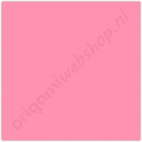 Origami Papier Roze 35 x 35 cm