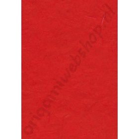 Handgeschept Rood Papier "Mikado" 23 x 33 cm