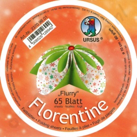 Origami Florentine Flurry Rond 10 cm