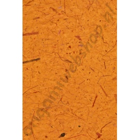 Handgeschept Bananen Papier Oranjebruin 21 x 31 cm