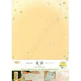A4 Japans Washi Papier Misuzu Harmonie