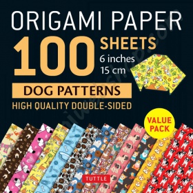 Origami Honden Voordeelpak 15 x 15 cm