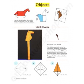 Boek Horses in Origami - John Montroll