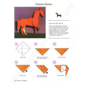 Boek Horses in Origami - John Montroll