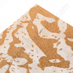 Allerlaatste Exemplaar! Handgeschept "Earth Crack" Papier Koper 50 x 70 cm
