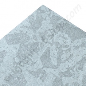 Handgeschept "Earth Crack" Papier 23 x 33 cm Zilver